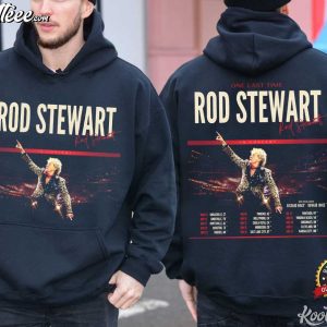 Rod Stewart One Last Time Tour Concert 2026 Fan T-Shirt Rod Stewart One Last Time Tour Concert 2026 Fan T Shirt (1)