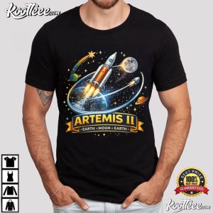 Toddler Artemis II Space Mission NASA Astronaut T Shirt (2)