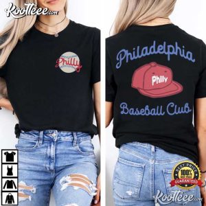 Philadelphia Baseball Club Graphic Vintage T-Shirt Philadelphia Baseball Club Graphic Vintage T Shirt (2)