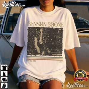 Benson Boone Wanted Man Vintage Concert Tour T Shirt (2)