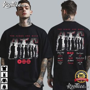 BTS World Tour 2026 Bangtan Boys Comeback ARMY Merch T Shirt (2)