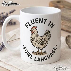 Fowl Language Funny Chicken Farmhouse Mug Fowl Language Funny Chicken Farmhouse Mug (2)