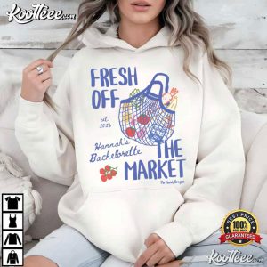Fresh Off The Market Bachelorette Party Farmer's Market Bach Club T Shirt (4)
