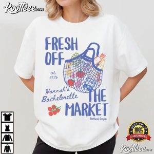 Fresh Off The Market Bachelorette Party Farmer's Market Bach Club T Shirt (2)