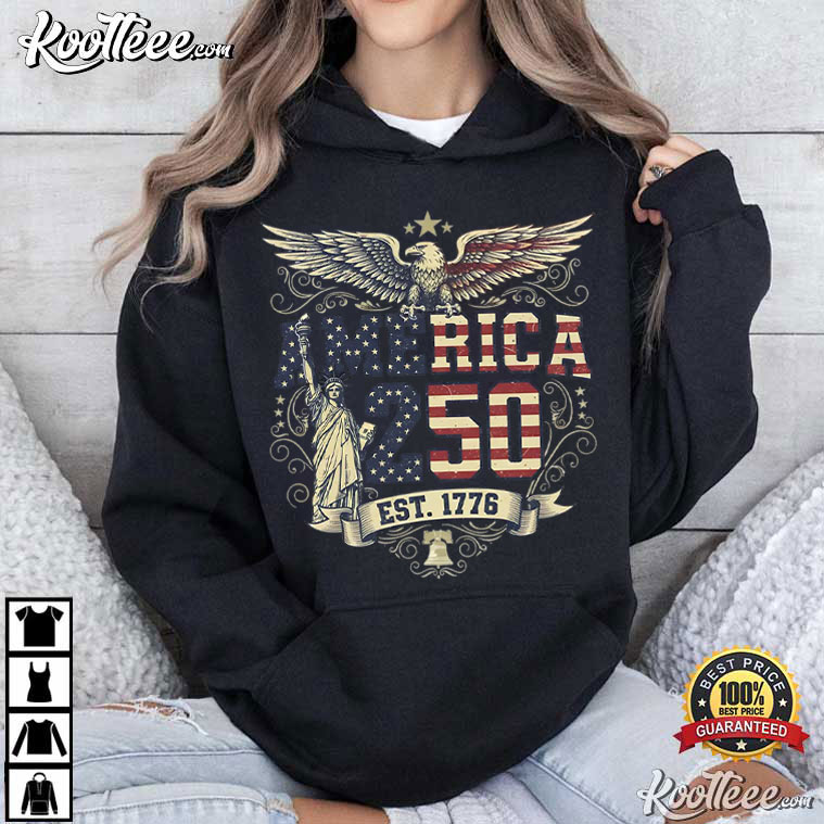 American Independence 250th Anniversary July 4th Patriotic T-Shirt American Independence 250th Anniversary July 4th Patriotic T-Shirt