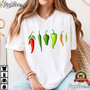 Chili Pepper Hot Peppers Garden Fruit T Shirt (1)
