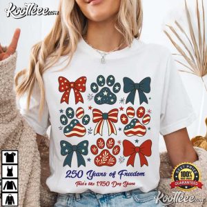 Dog Mom 4th Of July 250th Anniversary National Holiday T Shirt (1)