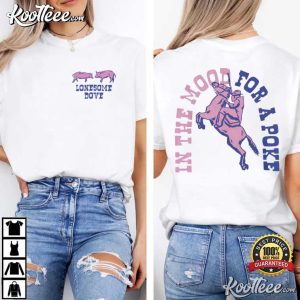 Lonesome Dove Poke Western Cowboy T-Shirt Lonesome Dove Poke Western Cowboy T Shirt (2)