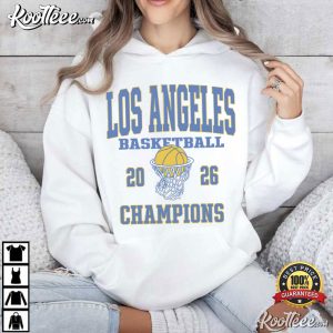 Los Angeles Basketball 2026 Champions Net T-Shirt Los Angeles Basketball 2026 Champions Net T Shirt (3)