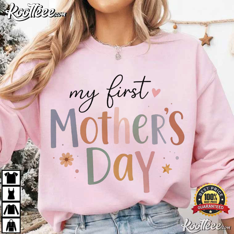 New Mom Gift First Mother's Day Adorable Mommy T-Shirt New Mom Gift First Mother's Day Adorable Mommy T-Shirt