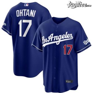 Los Angeles Dodgers Shohei Ohtani No 17 Custom Name Number Baseball Jersey (1)