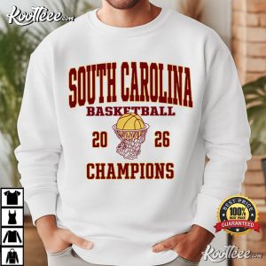 South Carolina Basketball 2026 Champions Net T-Shirt South Carolina Basketball 2026 Champions Net T Shirt (1)