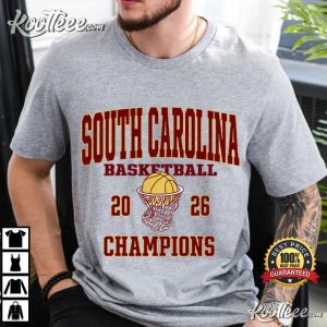 South Carolina Basketball 2026 Champions Net T-Shirt South Carolina Basketball 2026 Champions Net T Shirt (3)
