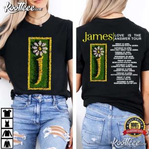 James The Band Love Is The Answer Tour Fan T-Shirt James The Band Love Is The Answer Tour Fan T Shirt (2)