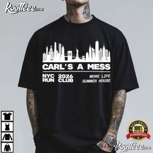 Summer House Carl's A Mess NYC 2026 Run Club T Shirt (1)