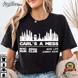 Summer House Carl's A Mess NYC 2026 Run Club T Shirt (3)