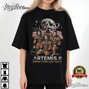 NASA Artemis II 2026 Rocket Launch Journey Around The Moon T-Shirt NASA Artemis II 2026 Rocket Launch Journey Around The Moon T Shirt (4)