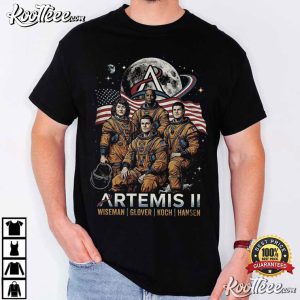 NASA Artemis II 2026 Rocket Launch Journey Around The Moon T Shirt (1)