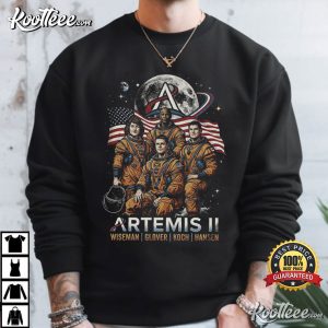 NASA Artemis II 2026 Rocket Launch Journey Around The Moon T-Shirt NASA Artemis II 2026 Rocket Launch Journey Around The Moon T Shirt (2)