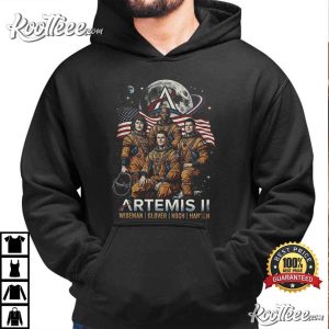NASA Artemis II 2026 Rocket Launch Journey Around The Moon T-Shirt NASA Artemis II 2026 Rocket Launch Journey Around The Moon T Shirt (3)