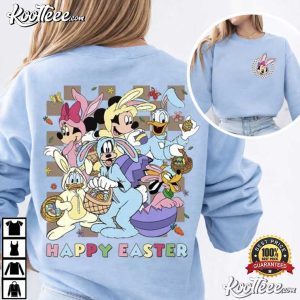 Disney Easter Minnie Mouse Bunny Ears Happy Easter T-Shirt Disney Easter Minnie Mouse Bunny Ears Happy Easter T Shirt (2)