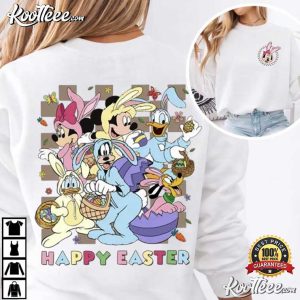 Disney Easter Minnie Mouse Bunny Ears Happy Easter T Shirt (3)