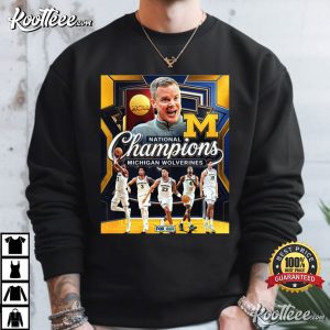 Michigan Wolverines National Champions NCAA Basketball T Shirt (2)