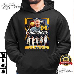 Michigan Wolverines National Champions NCAA Basketball T Shirt (3)