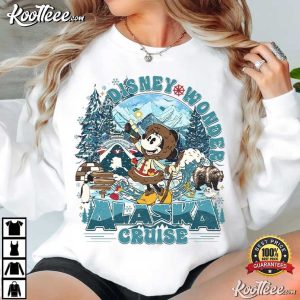 Disney Wonder Alaska Magic Cruise Mickey And Friends T Shirt (1)