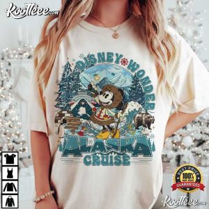 Disney Wonder Alaska Magic Cruise Mickey And Friends T Shirt (3)