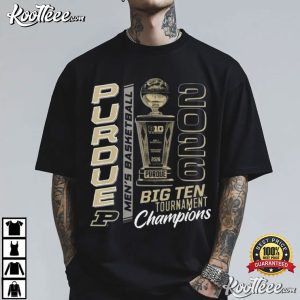 Purdue Big Ten Tournament Champions 2026 Basketball T Shirt (2)
