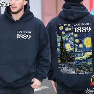 Van Gogh Starry Night Parody Art Gallery Style T Shirt (3)
