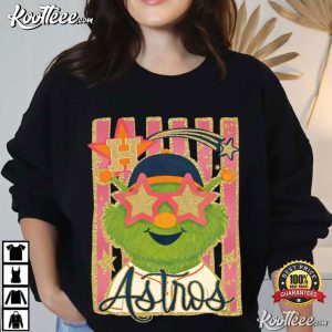 Houston Astros Baseball Orbit Mascot Fan T Shirt (1)