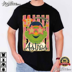 Houston Astros Baseball Orbit Mascot Fan T Shirt (2)