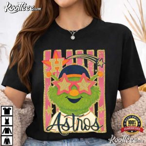 Houston Astros Baseball Orbit Mascot Fan T Shirt (3)