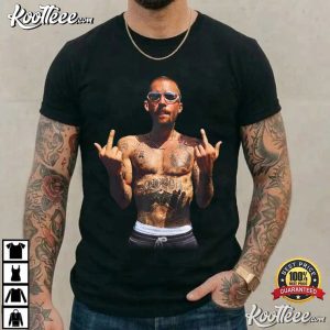 Justin Bieber Middle Finger Concert Vintage T Shirt (2)