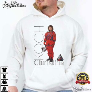Christina Koch Nostalgic Astronaut Ringer Vintage Space T Shirt (4)