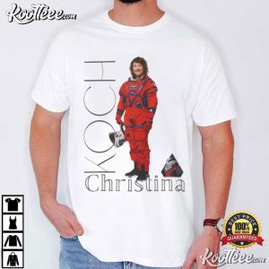 Christina Koch Nostalgic Astronaut Ringer Vintage Space T Shirt (2)