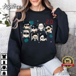 BTS Arirang Cute Chibi Fanart Kpop T-Shirt BTS Arirang Cute Chibi Fanart Kpop T Shirt (1)