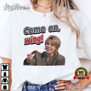 BTS Come On Wing Jimin Funny Meme T-Shirt BTS Come On Wing Jimin Funny Meme T Shirt (1)