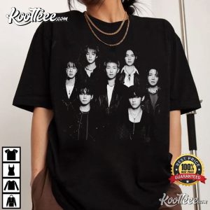 Jung Kook BTS Bangtan Sonyeondan Kpop Fan T Shirt (3)