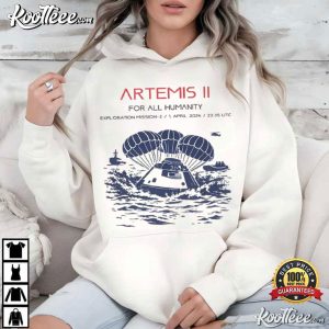 NASA Artemis II Splashdown Moon Mission T Shirt (4)