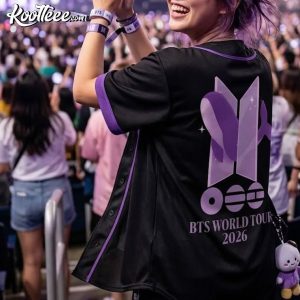 BTS World Tour 2026 Bangtan Sonyeondan Fan Gift Baseball Jersey (1)