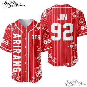 BTS Members Arirang World Tour Custom Baseball Jersey