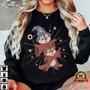 Disney Chip N Dale Costume Mickey Sorcerer T Shirt (4)