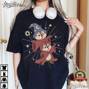 Disney Chip N Dale Costume Mickey Sorcerer T Shirt (1)