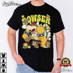 Super Mario Bowser Kart Racing Nintendo World T Shirt (3)