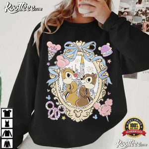 Chip And Dale Disney Snacks Vintage Chipmunk T Shirt (4)