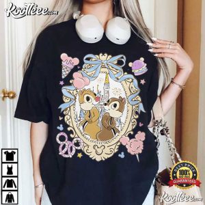 Chip And Dale Disney Snacks Vintage Chipmunk T Shirt (2)