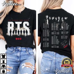 BTS World Tour 2026 2027 Bangtan Kpop Concert T Shirt (1)